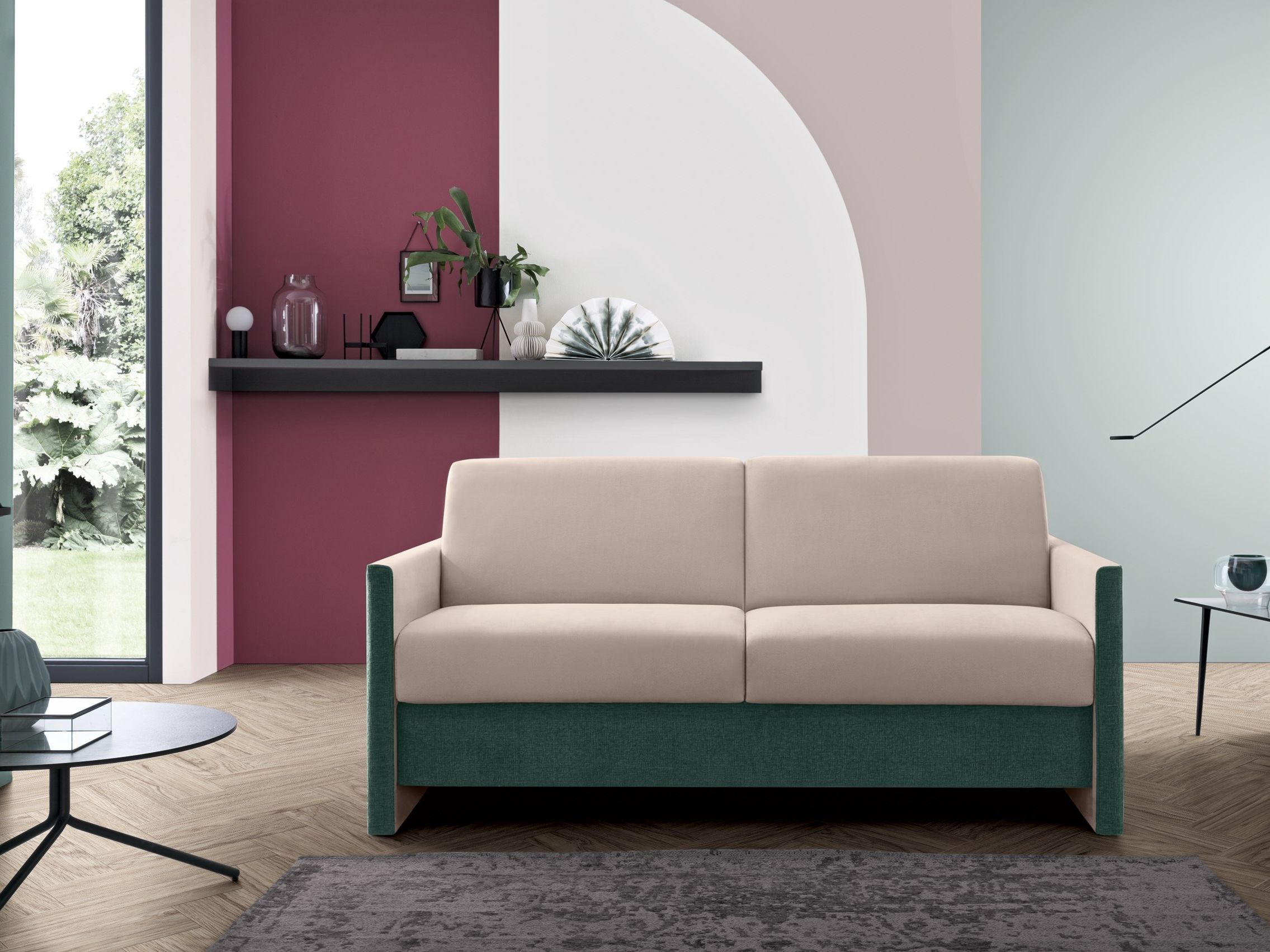 Диван-кровать из ткани Felis Day &amp ARCH-00121282