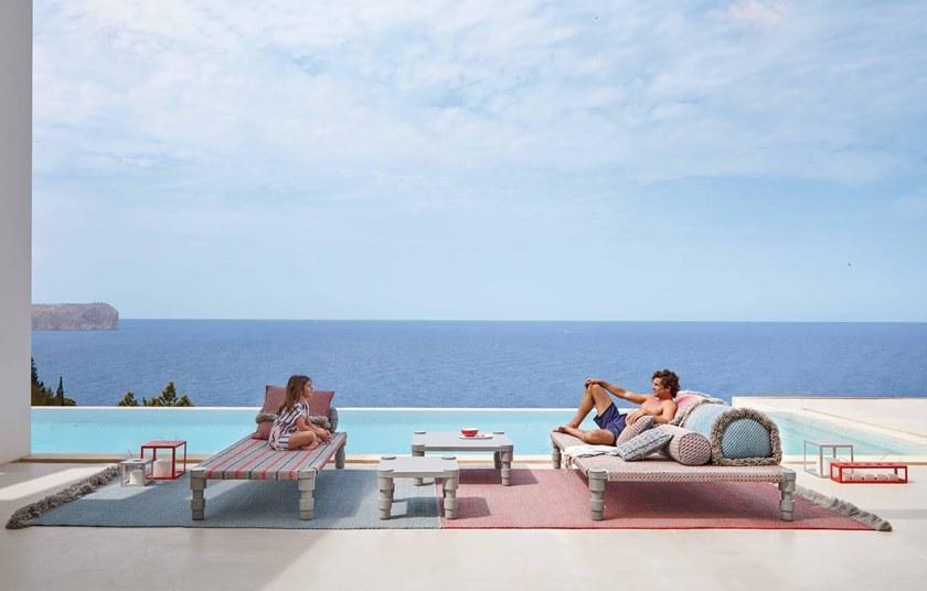 GAN Квадратный садовый стол из термо-лакированного алюминия Garden layers sun-id-1363882 - Вид №17