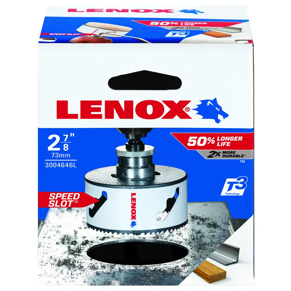 Коронка  по стали биметаллическая Lenox M42 73 мм STLM-2157051 - Вид №3