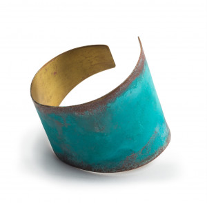 PM30 Браслет, латунь, патина бирюзовая PATI MARTIN