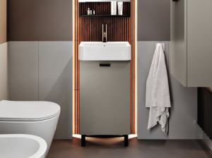 Меламиновая напольная раковина со встроенной раковиной