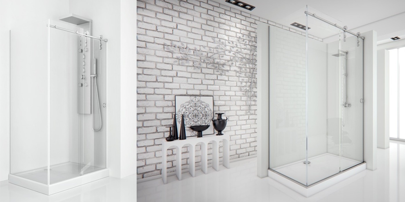 Душевой уголок Aquanet Beta 140x80-12, прозрачное стекло 174248174261 - Вид №1