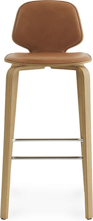 601624 My Chair Barstool 75 см Передняя обивка Орех / Ультра кожа Normann Copenhagen  - Вид №1