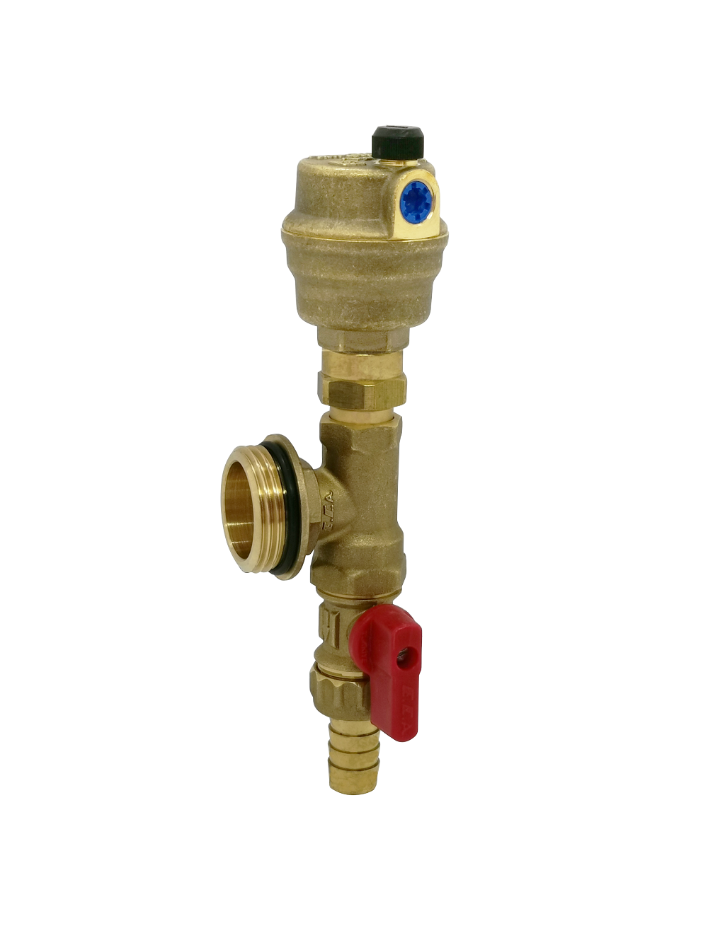 602399746  Комплект для слива воды - красный Eca 