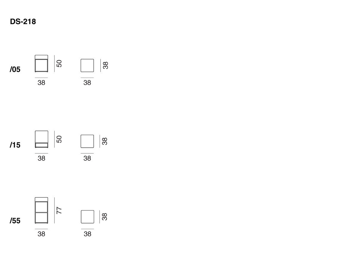Высокий стул из кожи и стали с подставкой для ног de Sede DS-218 ARCH-00129298 - Вид №1