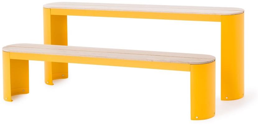 Nola Industrier Стол для общественных мест из стали с порошковым покрытием Urban play U07-11 table - Вид №4
