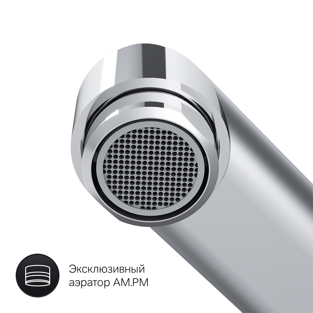 F8090016 смеситель д/ванны/душа излив 350 мм хром шт AM.PM Like - Вид №6