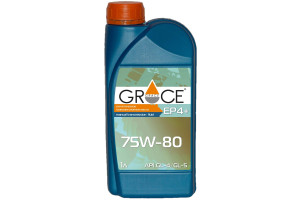 16162902 Масло трансмиссионное синтетическое EP 4+ 75w-80, GL-4/GL-5, 1 л GRACE