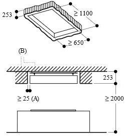 Gaggenau Потолочная вытяжка с активированным углем Serie 200 sun-id-1495227 - Вид №3
