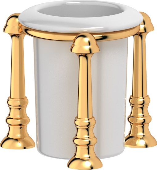 STI 227 Держатель со стаканом настольный 3SC STILMAR GOLD Treesseci 3SC