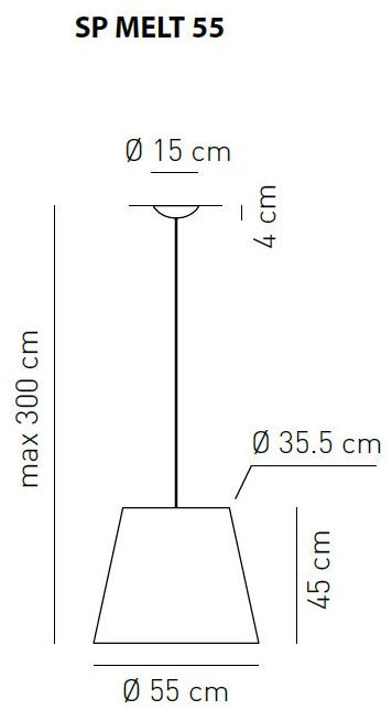 AXOLIGHT Подвесной светильник прямого света Melting pot sun-id-1375978 - Вид №3