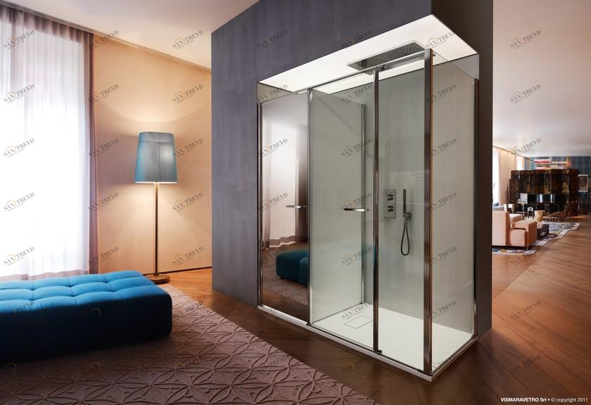 Угловой душевой ящик с вещевым ящиком Twin Santreyd sun-id-1416375