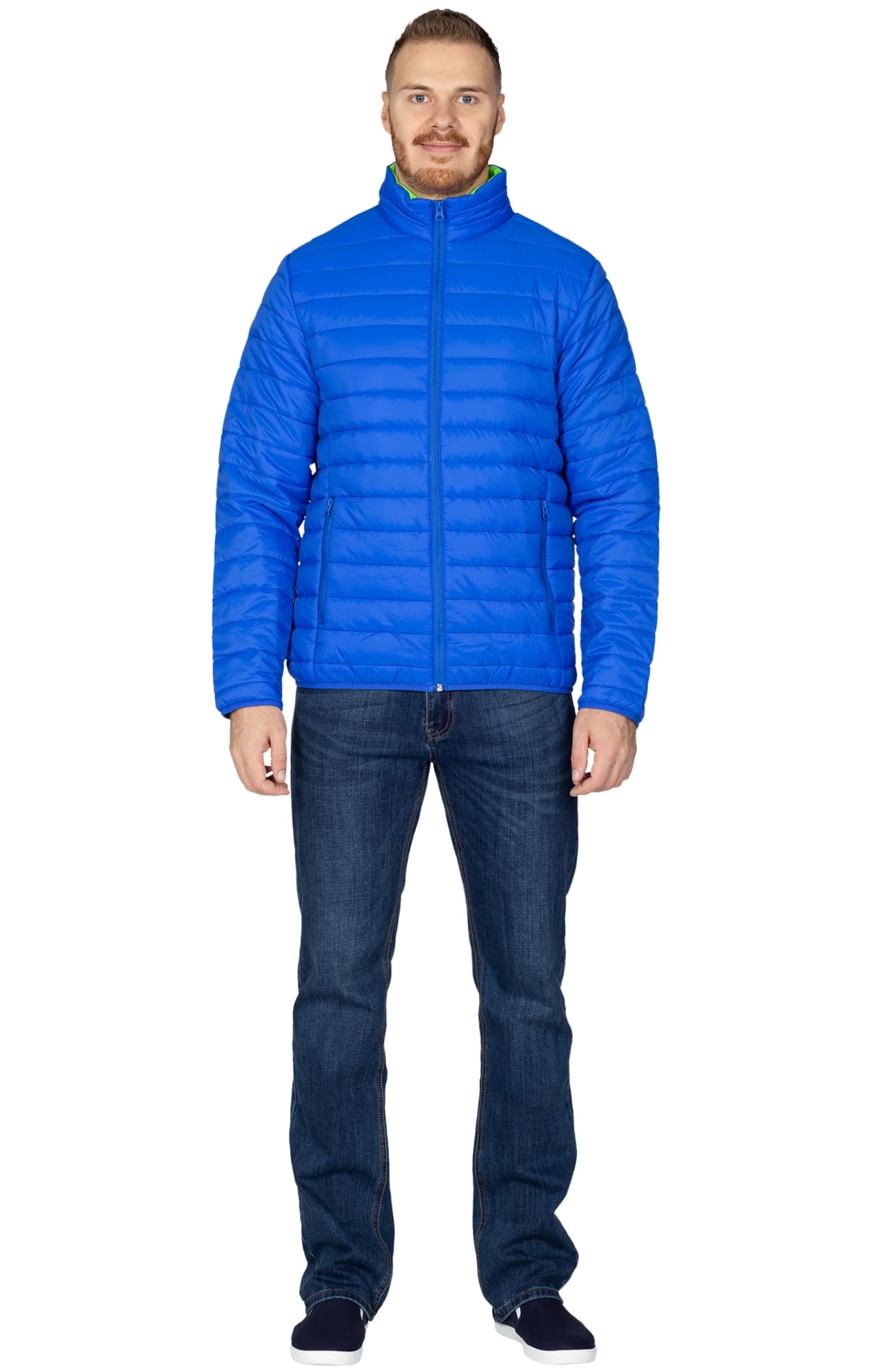 69625 Куртка стеганая  royal blue El-Risto  Зимняя спецодежда  размер XXXL (108)  - Вид №3