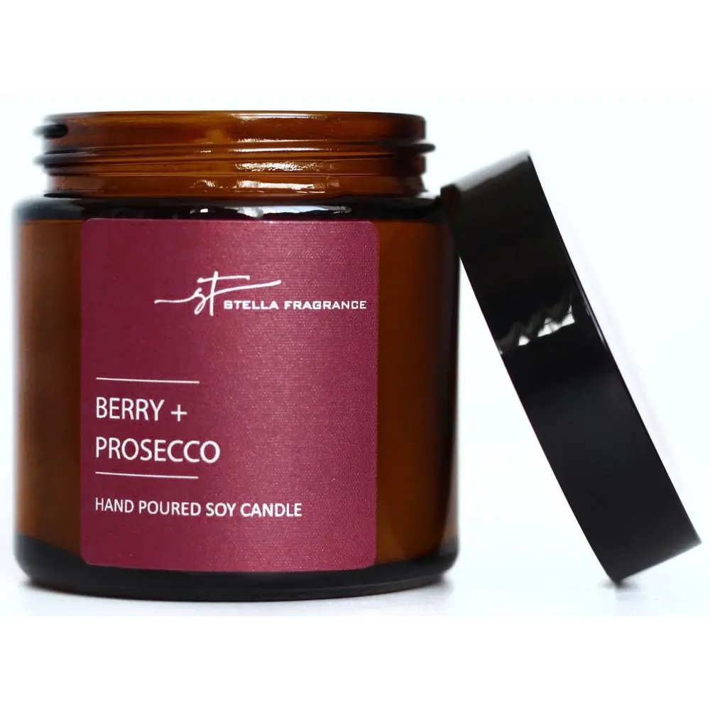 Свеча ароматизированная в стакане Berry Prosecco 7 см STELLA FRAGRANCE STLM-2169390