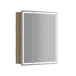 Зеркальный шкаф Mirror 690x150х740 мм, с LED подсветкой MI70EG