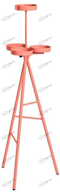 CaStil Круглый металлический горшок для цветов Symple Symple pv