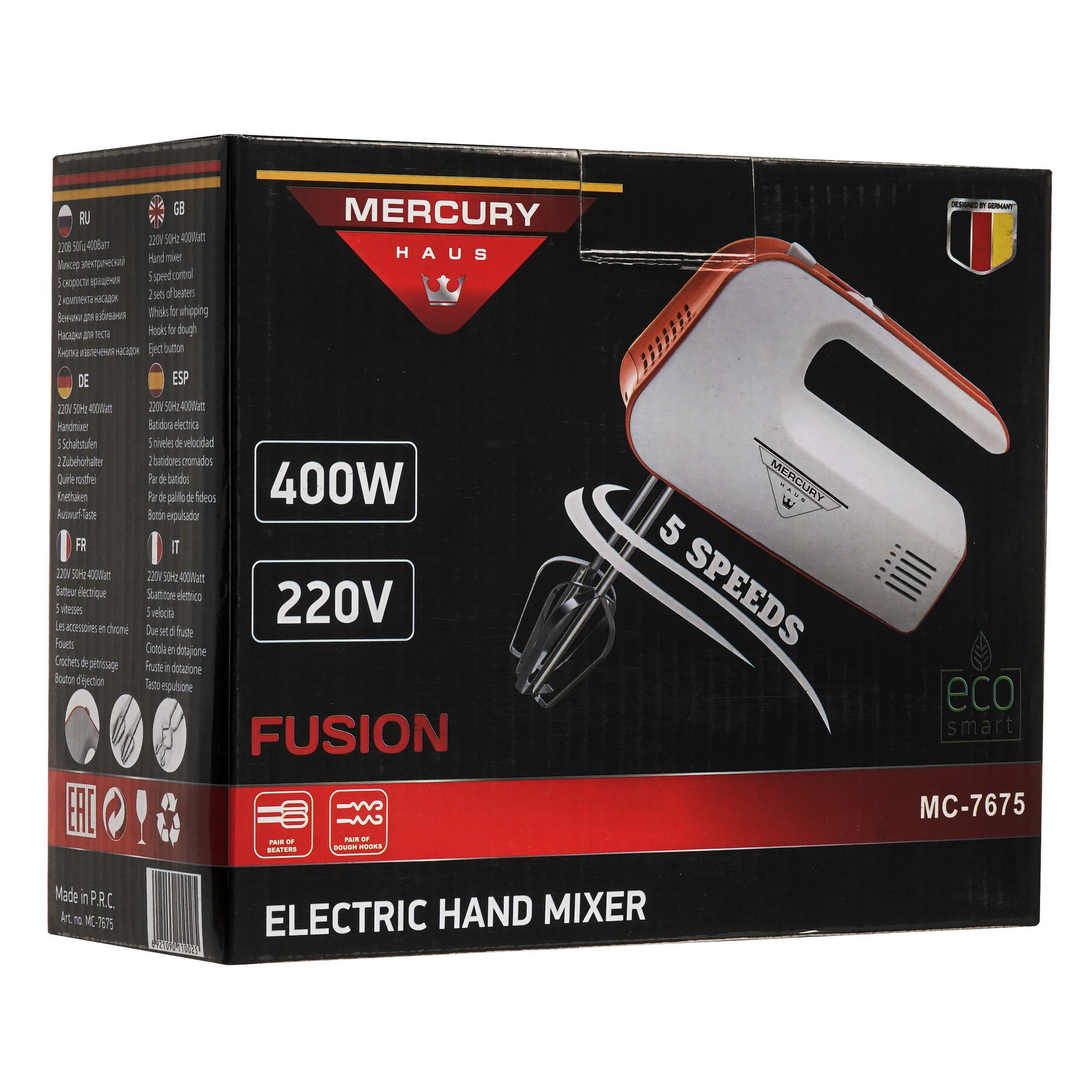 9927038 Миксер MercuryHaus MC-7675 (24) белый STDN-0089240 - Вид №7