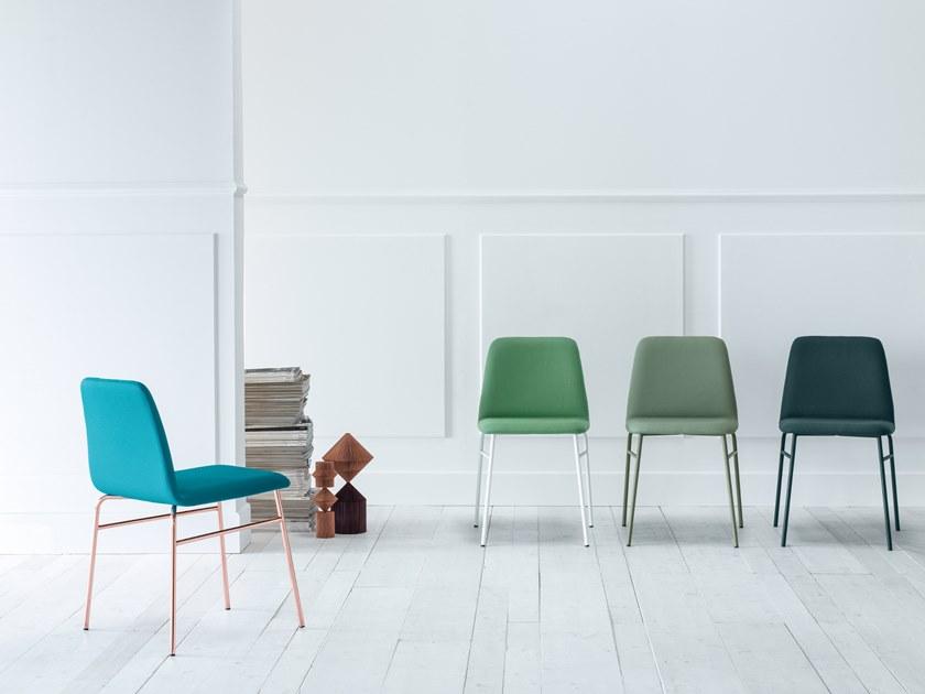 TrabA' Стул из ткани Bardot 0033-met-tu - Вид №3