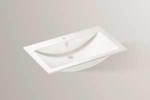 2204200401 Встраиваемая раковина, eb.r800h, белая, противомикробное Alape серия R