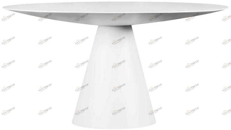 GANSK Круглый обеденный стол из стекловолокна Ocean G3002b