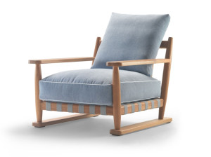 Садовое кресло iroko с подлокотниками