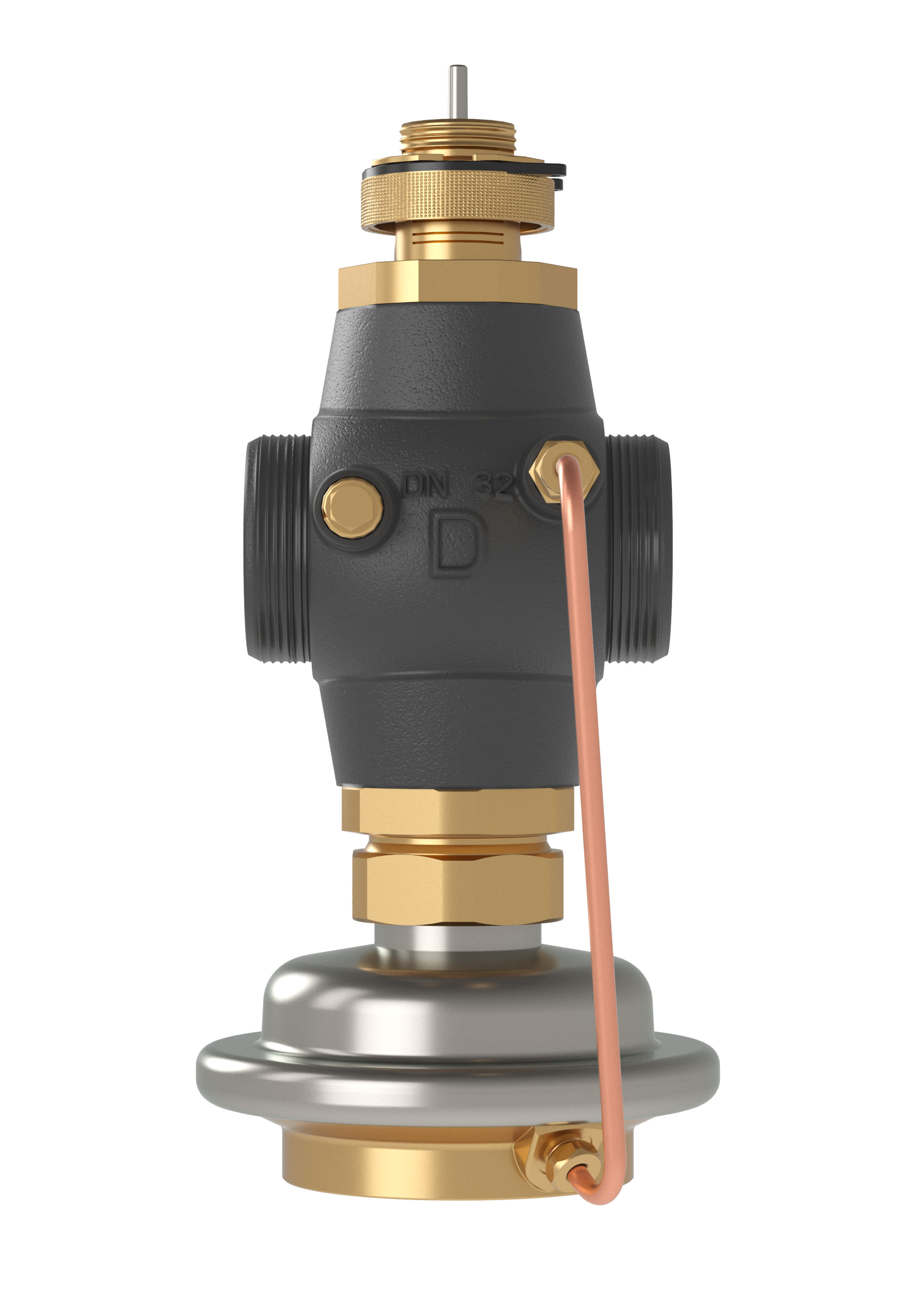 Danfoss Клапан регулирующий комбинированный AVQM с наружной резьбой или фланцевый Комб. р-рAVQM PN16 15/0,4//0,2/резьб. 003H6733  - Вид №48