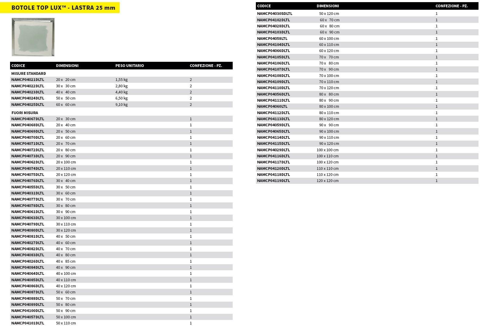 AKIFIX Смотровой люк из алюминия sun-id-1420684 - Вид №5