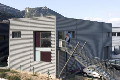 VMZINC Гофрированный титан-цинковый фасад sun-id-1352685 - Вид №2