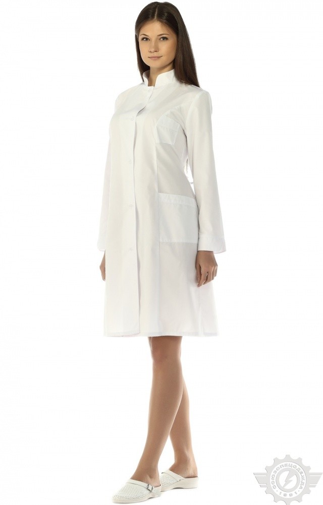 63523 Халат "Виктория"  Медицинская одежда  размер 40/170-176 Спецодежда  - Вид №6