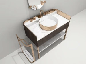 Visionnaire Консольная раковина из мрамора Kobol