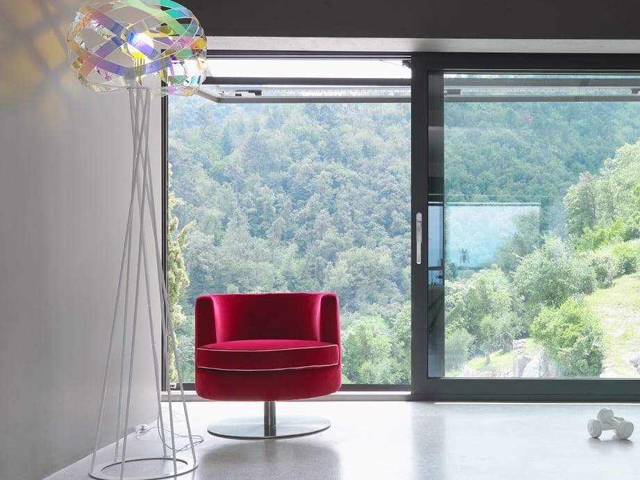 Бархатное вращающееся кресло Borzalino фрисби ARCH-00061140 - Вид №4