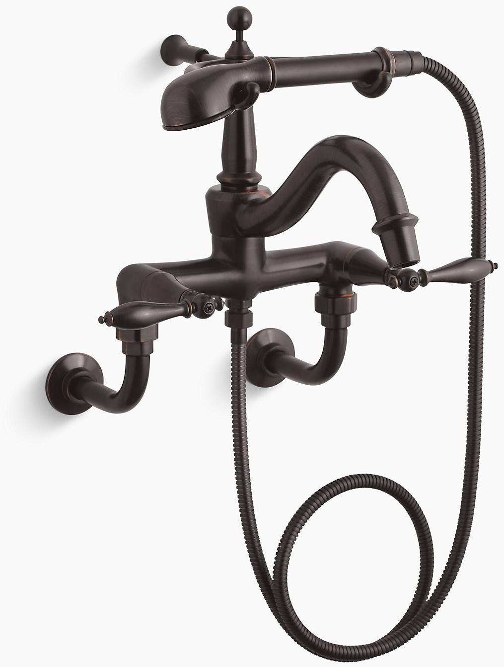 K-331-4M-2BZ Смеситель KOHLER Натертая маслом бронза 