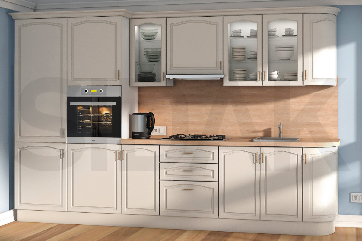 Кухонные гарнитуры  декор Слоновая кость №223 SIDAK SIST650-1346