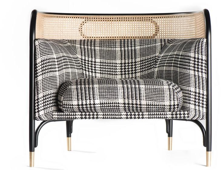 Wiener GTV Design Кресло из ткани с подлокотниками Targa sun-id-1443017 - Вид №3