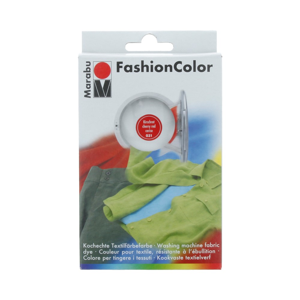 174023031 _Fashion Color краситель для окраски ткани в стиральной машине 031 красный Marabu 