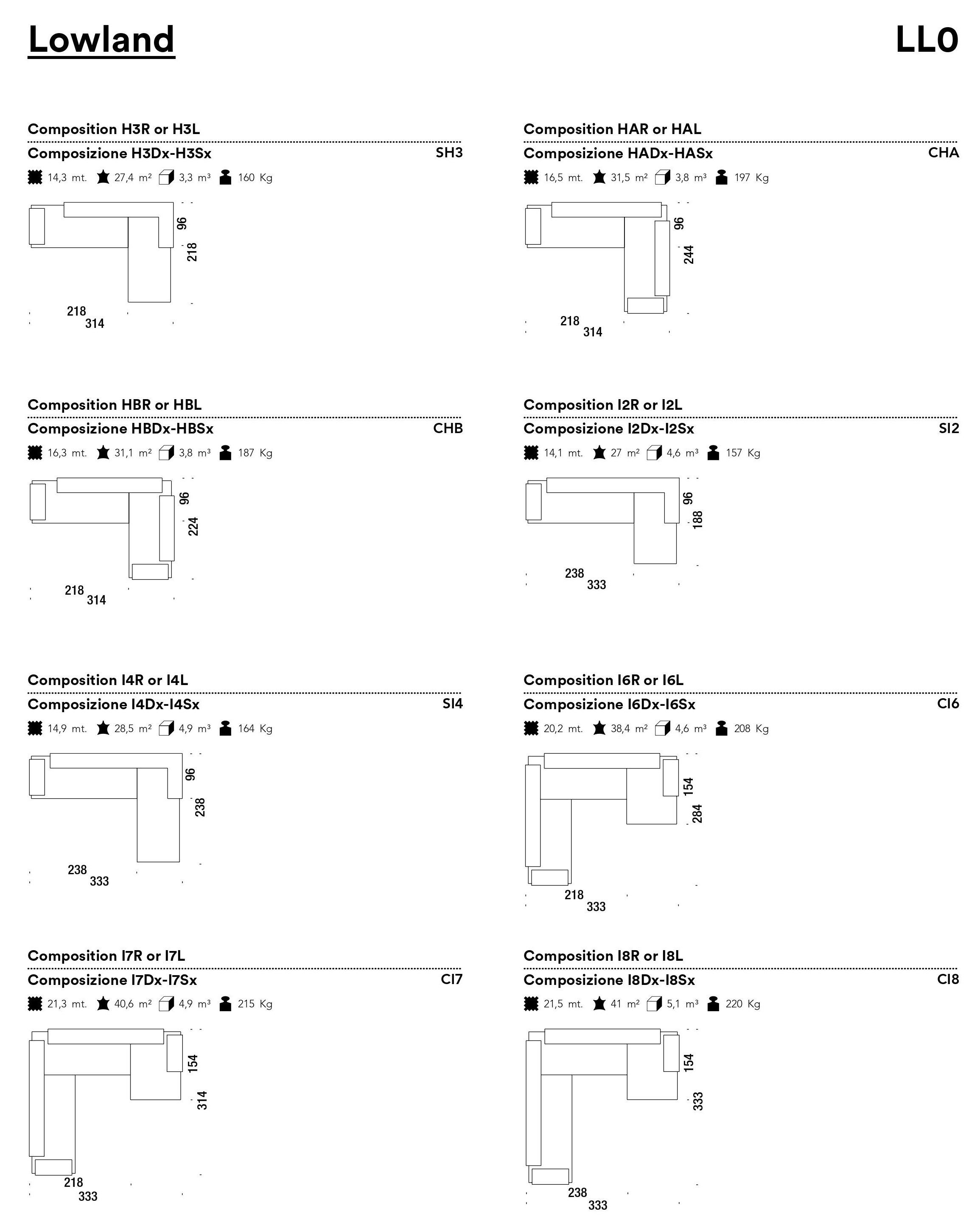 Съемный диван из ткани MOROSO Lowland ARCH-00136755 - Вид №3