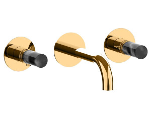 Настенный смеситель для раковины с 3 отверстиями без слива