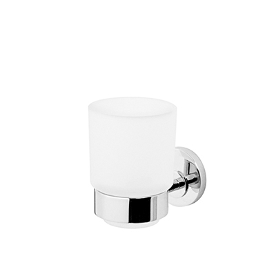 A5534364 Bliss Стеклянный стакан с настенным держателем хром шт AM.PM Bliss L