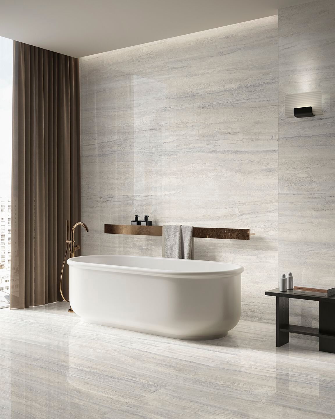 Пол / керамогранит с мраморным эффектом CERAMICA SANT'AGOSTINO Экстра ARCH-00031751 - Вид №1