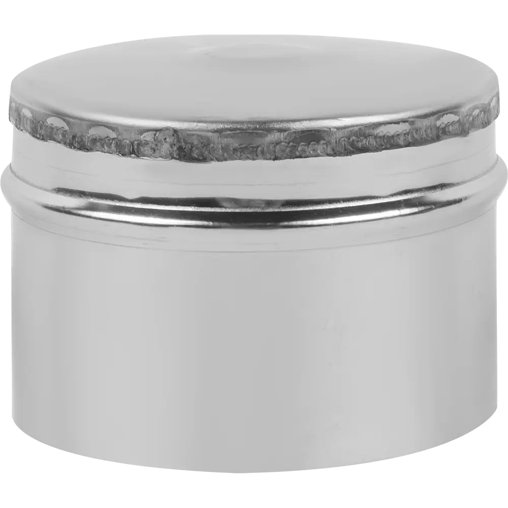 Заглушка внутренняя для трубы Металлик и Ко 430/0.5 мм D115 мм STLM-2030562 - Вид №1