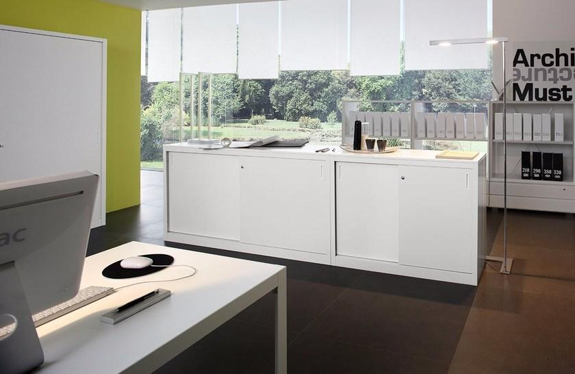 Dieffebi Запираемый металлический шкаф для офиса с раздвижными дверцами Classic storage sun-id-1492622 - Вид №8