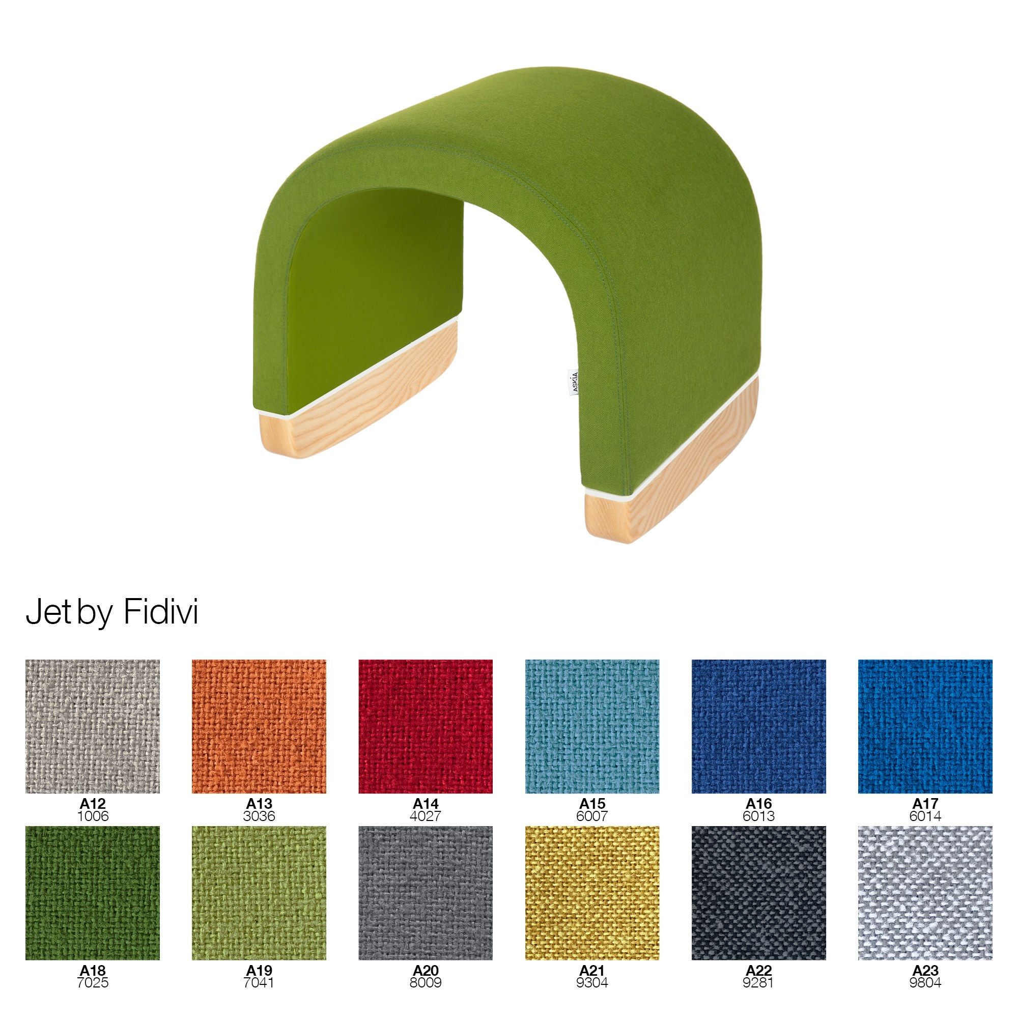 Низкая ткань мягкий стул Askia NOMAD ARCH-00032313 - Вид №19