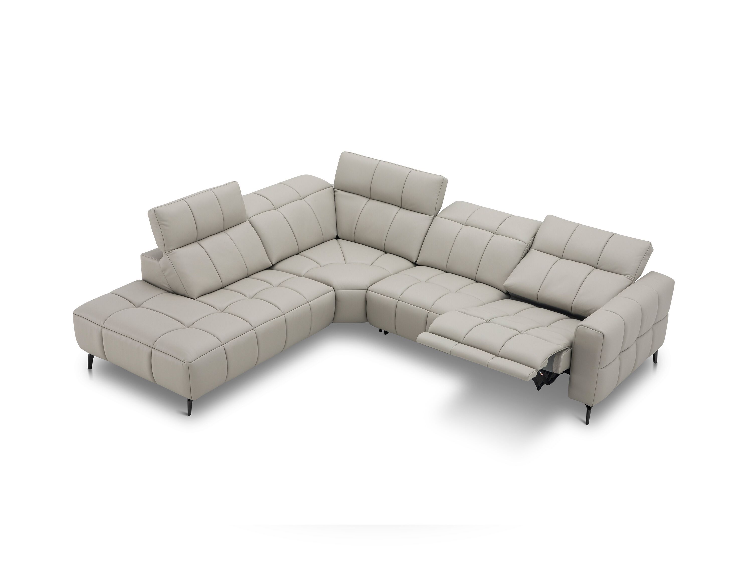 Кожаный угловой диван с электроприводом CAMPO DE' FIORI CL368 ARCH-00024566 - Вид №2