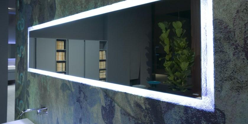 Antonio Lupi Design Прямоугольное зеркало со встроенной подсветкой Antoniolupi sun-id-1400643 - Вид №1