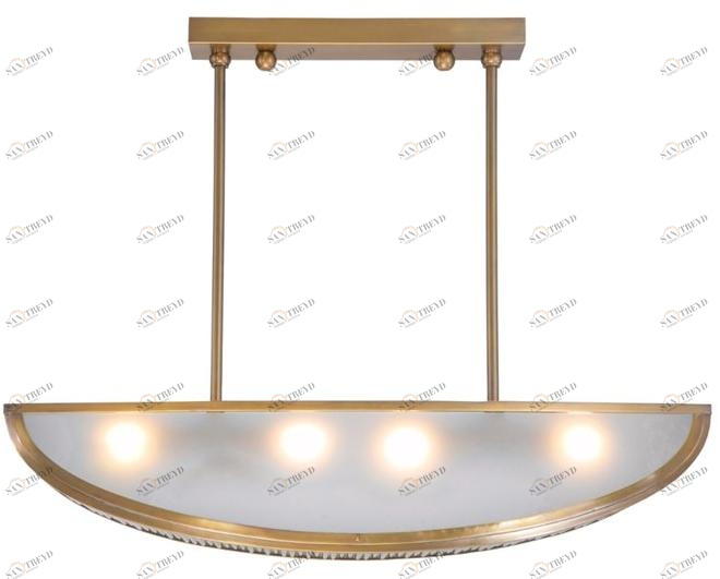 Patinas Lighting Подвесной светильник ручной работы из латуни Orléans sun-id-1350928