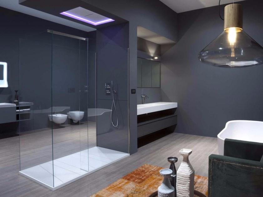 Antonio Lupi Design Душевая кабина из закаленного стекла с поддоном Antoniolupi sun-id-1361310 - Вид №2