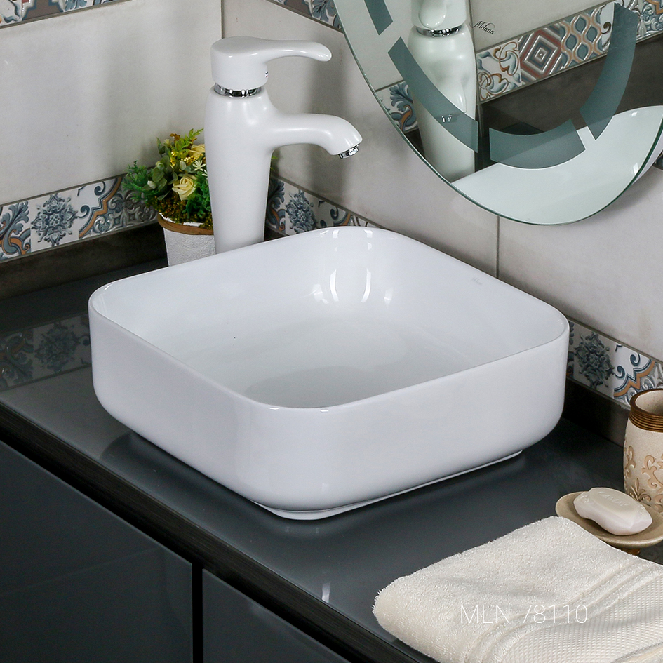 Накладная раковина melana mln-78110 78110-805 - Вид №2