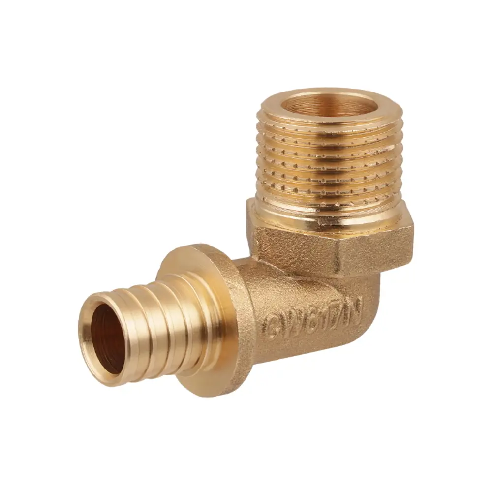 Угольник Pro Aqua 3/4"x25 мм наружная резьба латунь AX3302534 87274136 STLM-2065380 