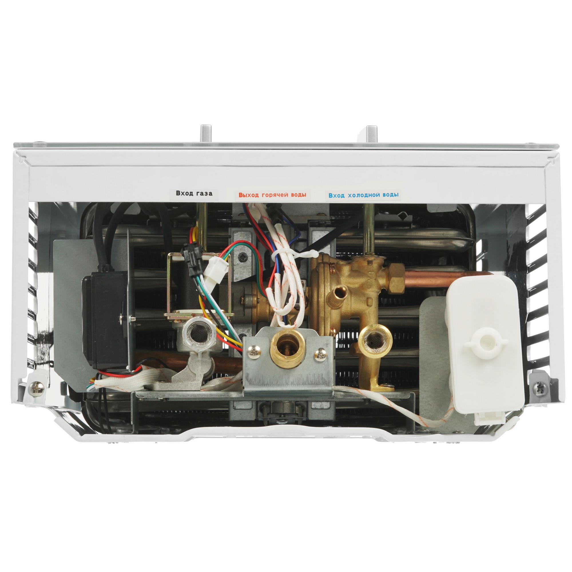 5321833 Водонагреватель газовый Wertrus 10EG WHITE GLASS STDN-0151276 - Вид №5