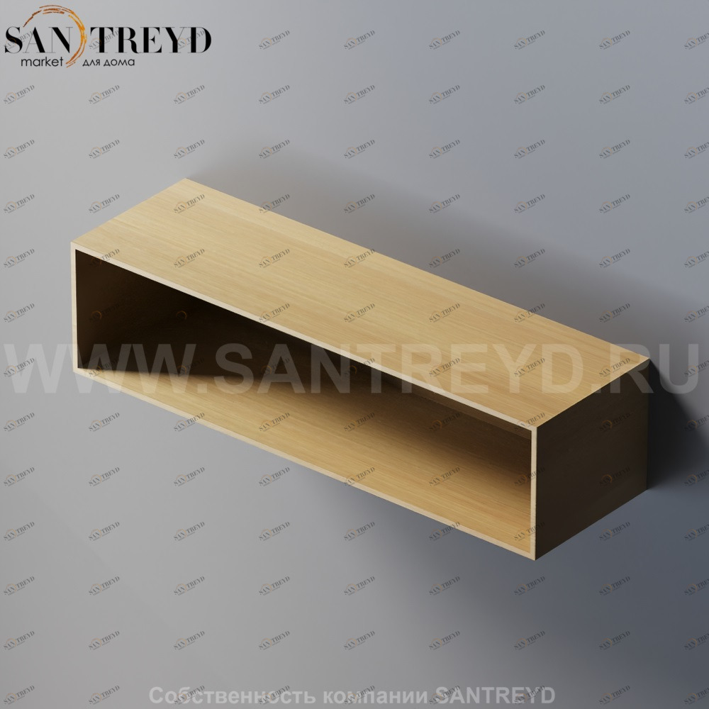 LATO Подвесная тумба из натурального дуба ALC4160RT Agape